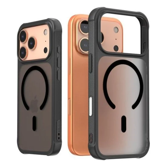 Arareee Duple Magsafe Armor Slim Case For Iphone 17 Pro - Black